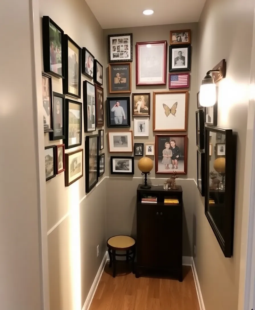 25 Bold Accent Wall Ideas That Will Make Your Home Pop (You Won't Believe #14!) - 21. Personalized Gallery Walls