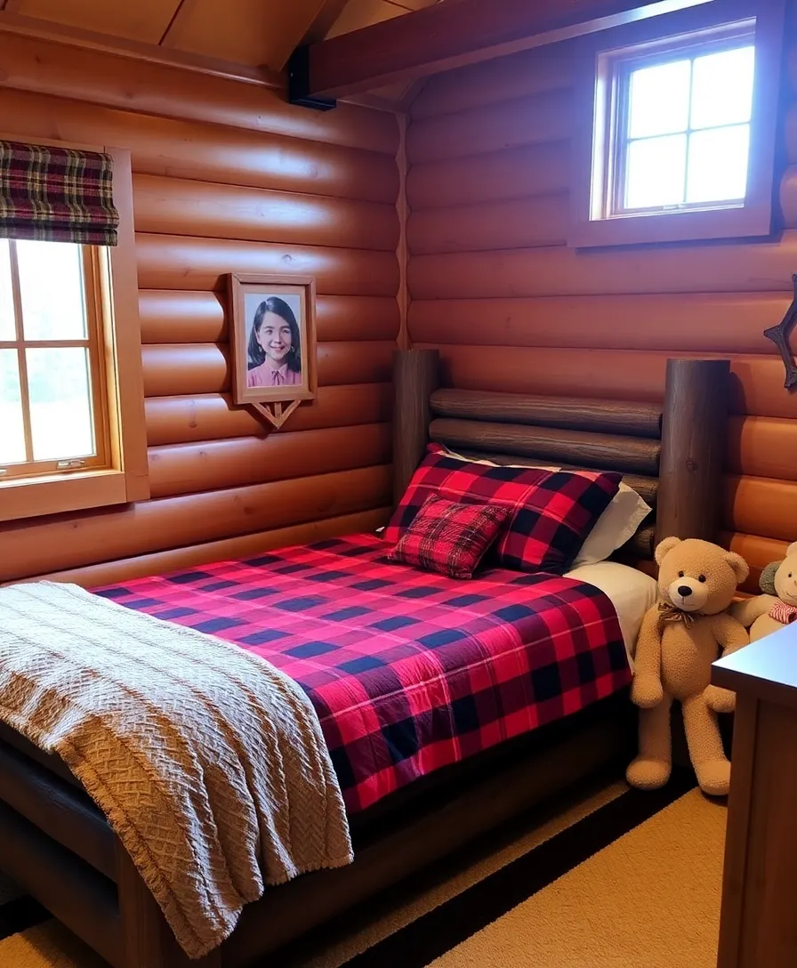 30 Colorful Kids' Room Designs That Will Instantly Brighten Your Day! (Don’t Miss #12!) - 19. Cozy Cabin Hideaway