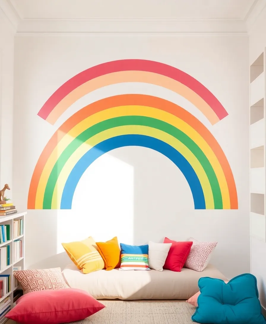 30 Colorful Kids' Room Designs That Will Instantly Brighten Your Day! (Don’t Miss #12!) - 3. Rainbow Dreams