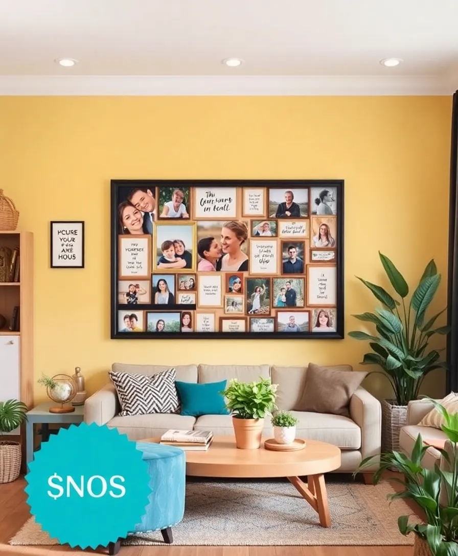 18 Unique DIY Wall Art Ideas That Add a Personal Touch to Every Room! - 8. DIY Photo Collage