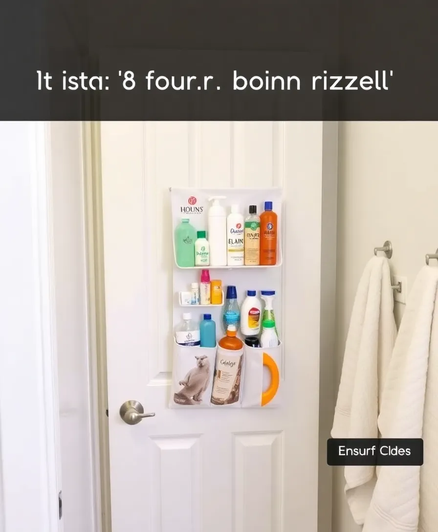 15 Ingenious Small Space Storage Hacks You Wish You Knew Sooner! - 6. Over-the-Door Organizers