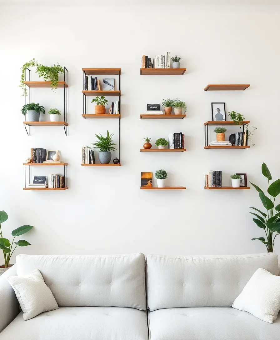 15 Ingenious Small Space Storage Hacks You Wish You Knew Sooner! - 1. Vertical Shelving Wonders