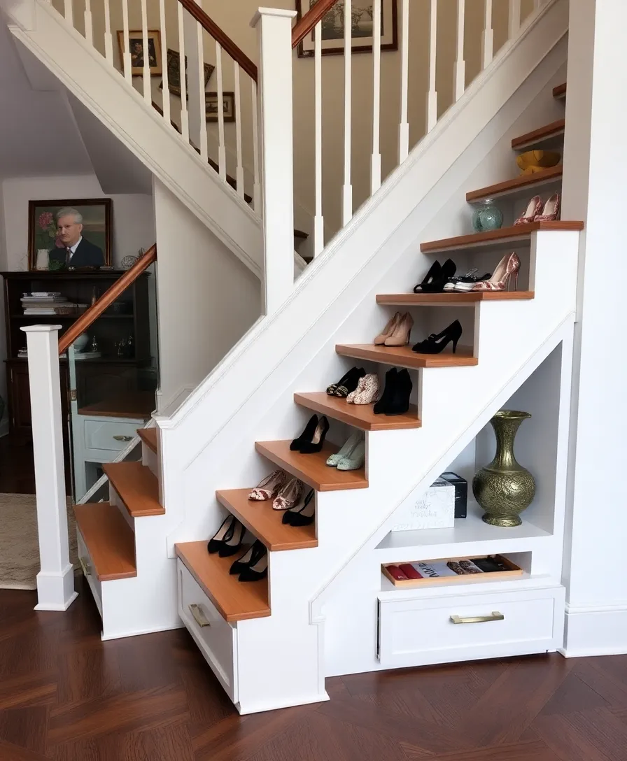 15 Ingenious Small Space Storage Hacks You Wish You Knew Sooner! - 9. Hidden Storage in Stairs