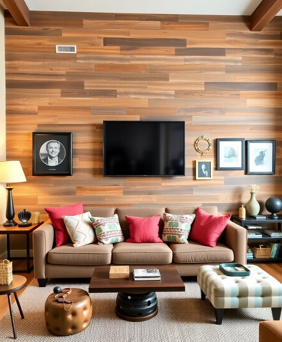 25 Bold Accent Wall Ideas That Will Make Your Home Pop (You Won't Believe #14!) - 14. Unexpected Materials