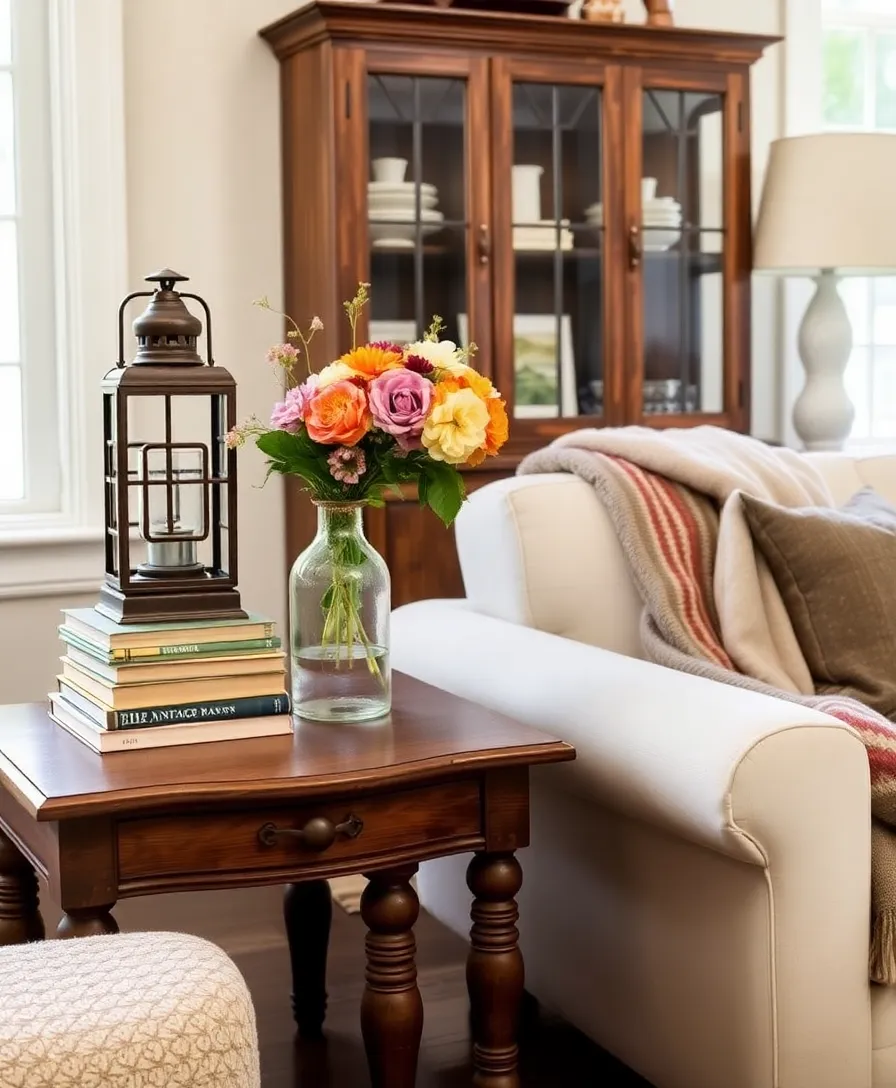 14 Stylish Fall Decor Ideas for a Cozy and Chic Home! - 13. Vintage Accents