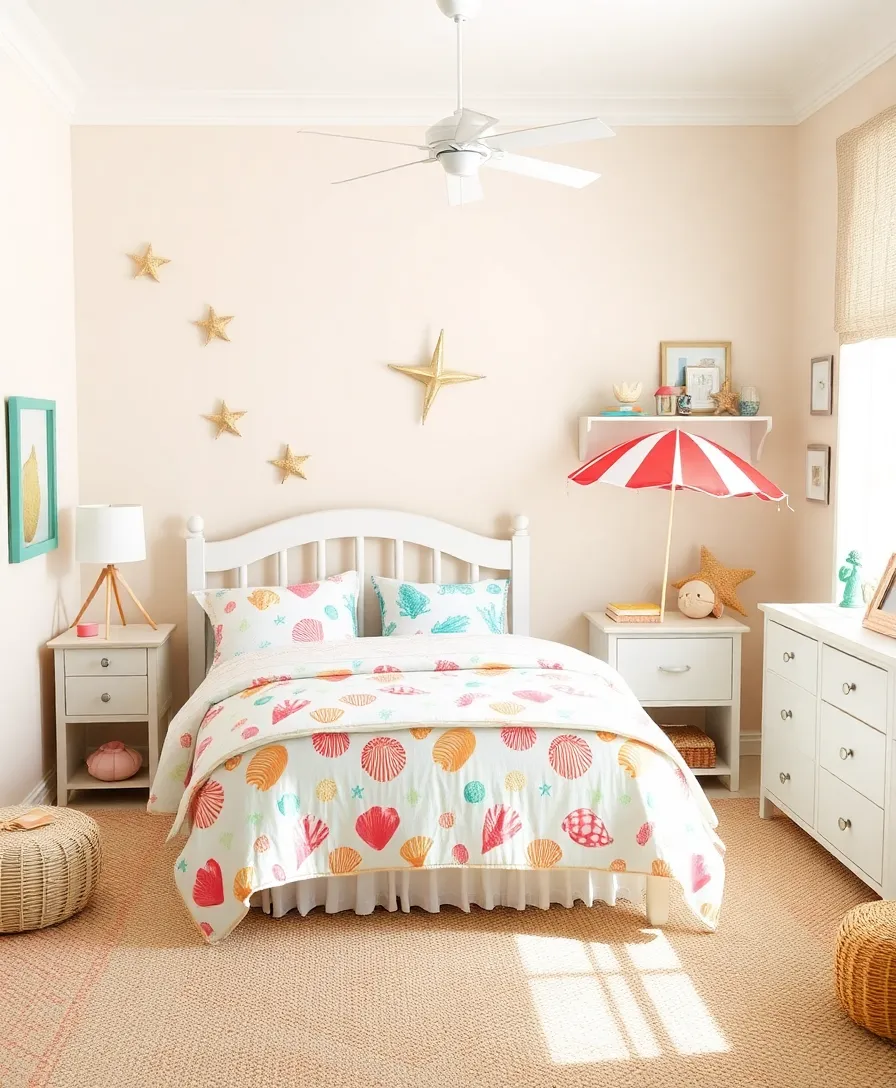 30 Colorful Kids' Room Designs That Will Instantly Brighten Your Day! (Don’t Miss #12!) - 20. Bright and Breezy Beach Vibes