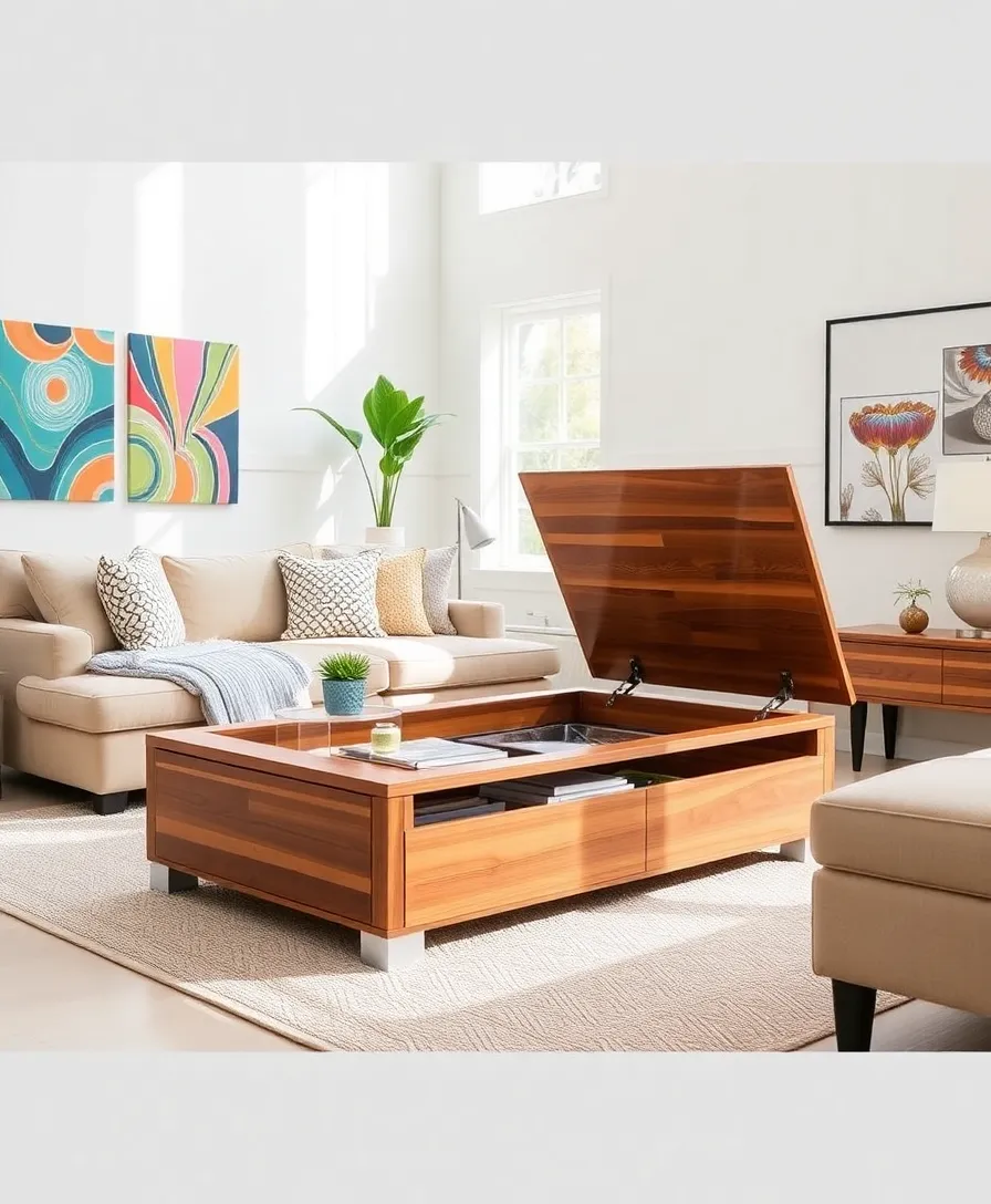 15 Ingenious Small Space Storage Hacks You Wish You Knew Sooner! - 3. Multi-Functional Furniture