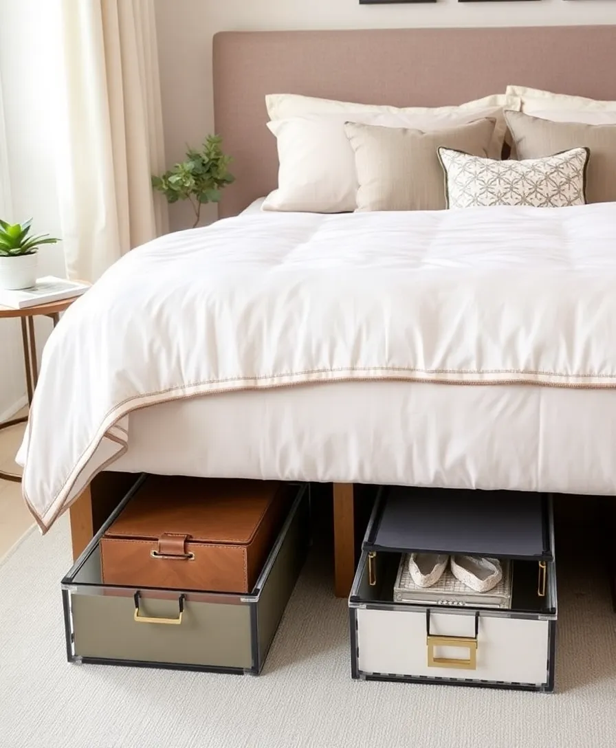 15 Ingenious Small Space Storage Hacks You Wish You Knew Sooner! - 2. Under-Bed Storage Solutions