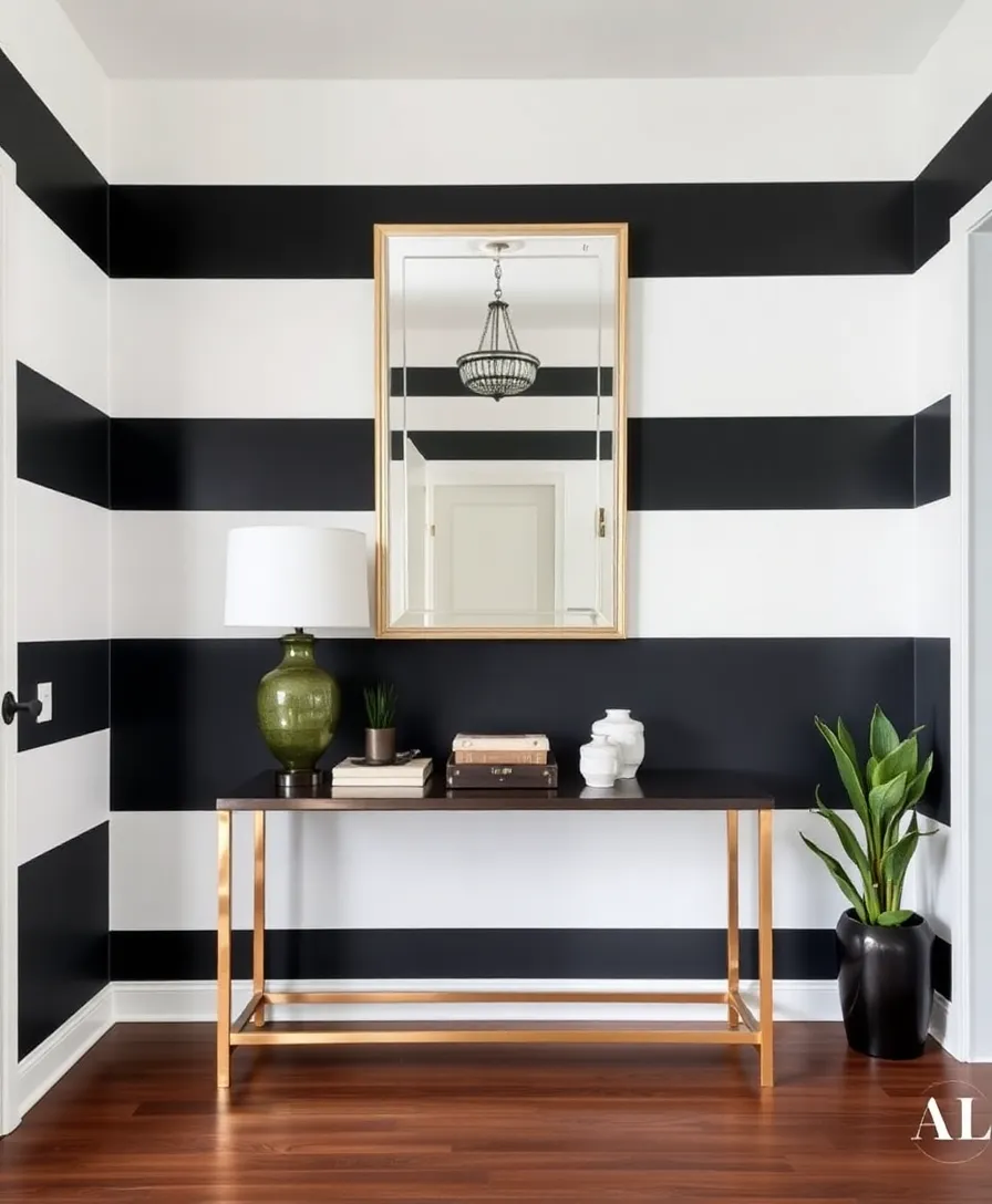 25 Bold Accent Wall Ideas That Will Make Your Home Pop (You Won't Believe #14!) - 8. Bold Stripes