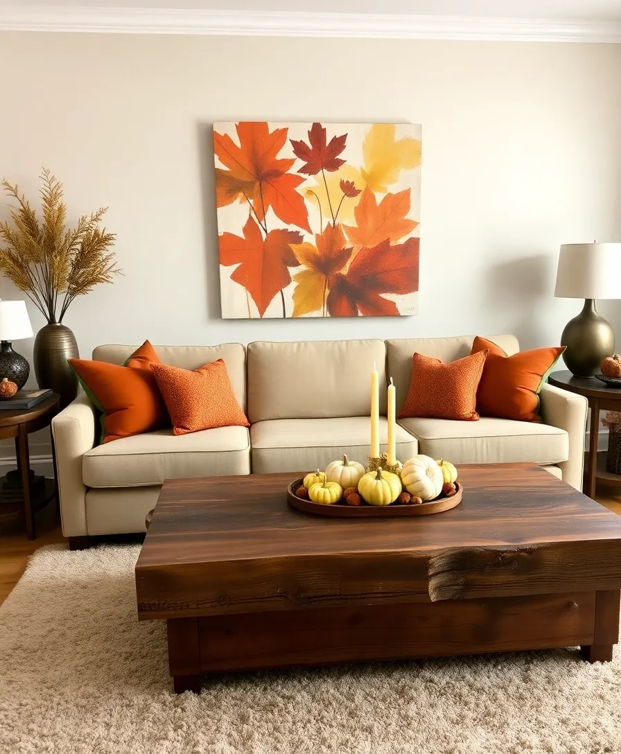 14 Stylish Fall Decor Ideas for a Cozy and Chic Home! - 1. Earthy Color Palette